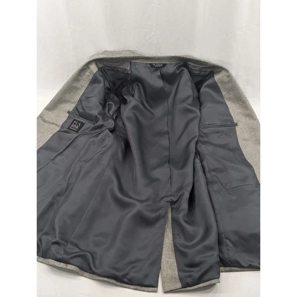 Jos. A. Bank Signature Blazer Sport Coat‎ Suit Jacket Silk LambsWool 44L 48" EUC - Picture 7 of 14